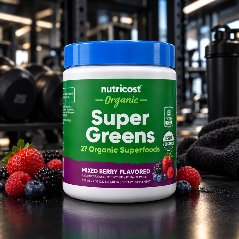 SUPER GREENS MIXED BERRY 30 SERVIDAS